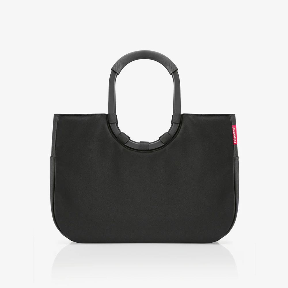 (25l) Loopshopper L Einkaufskorb Shopping Einkaufstasche (OR7040) - Black