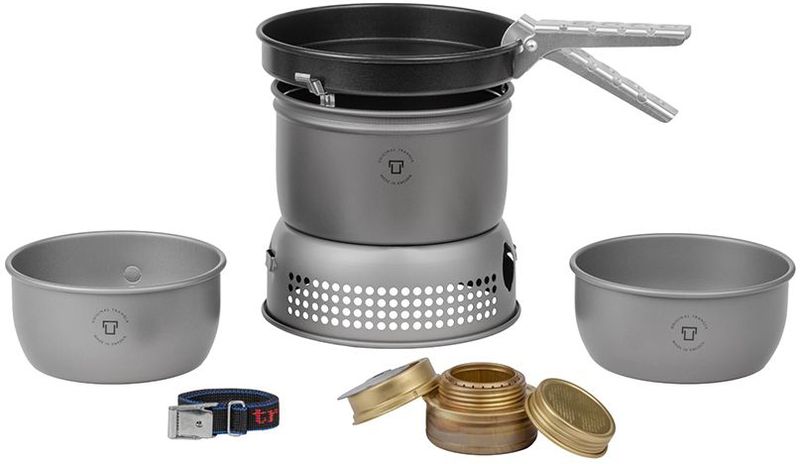 Trangia 27-3 HA Hard-Anodized Lichtgewicht Aluminium campingkookset 18,5 x 10 cm