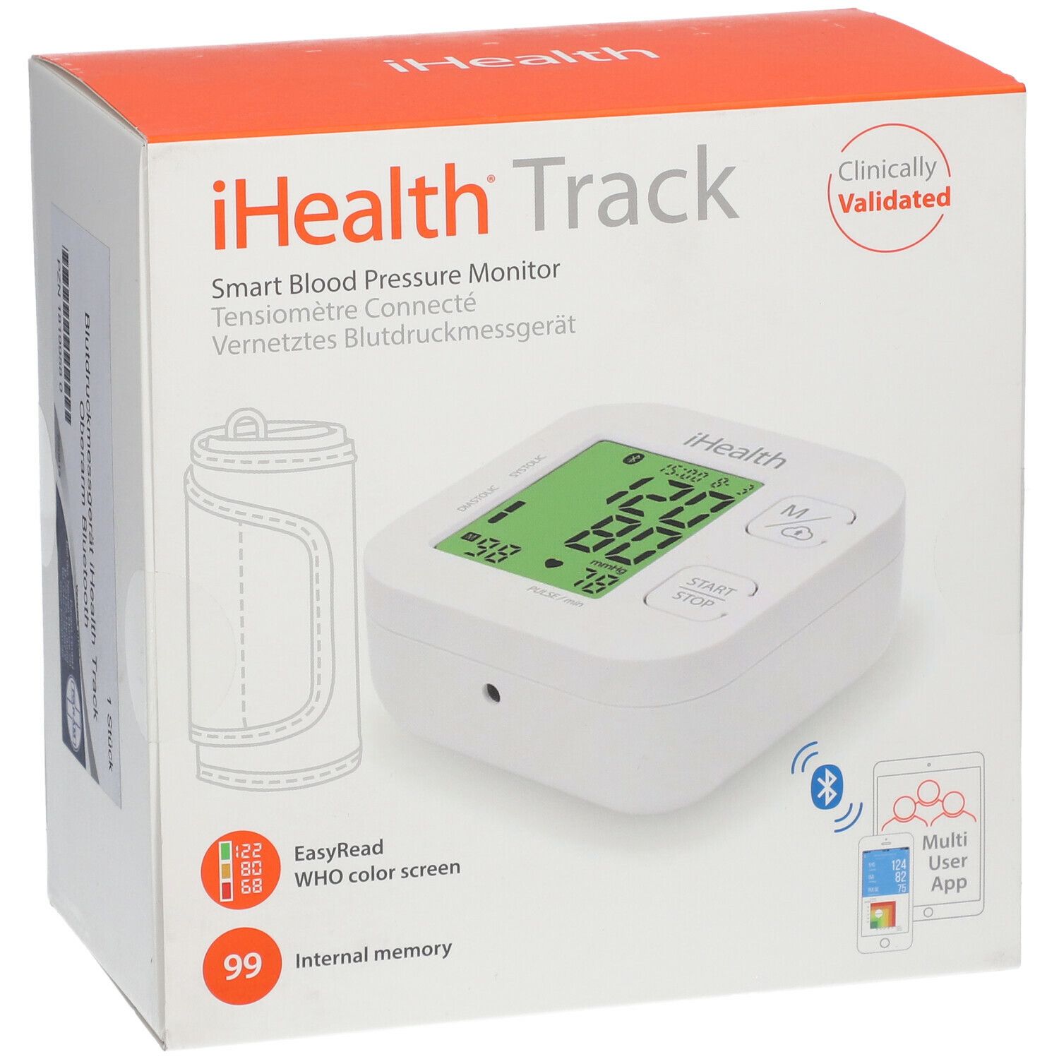 iHealth Oberarm-Blutdruckmessgerät