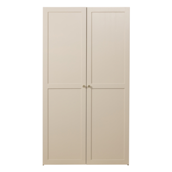 WOOOD kledingkast Silko beige 210x101x55 cm