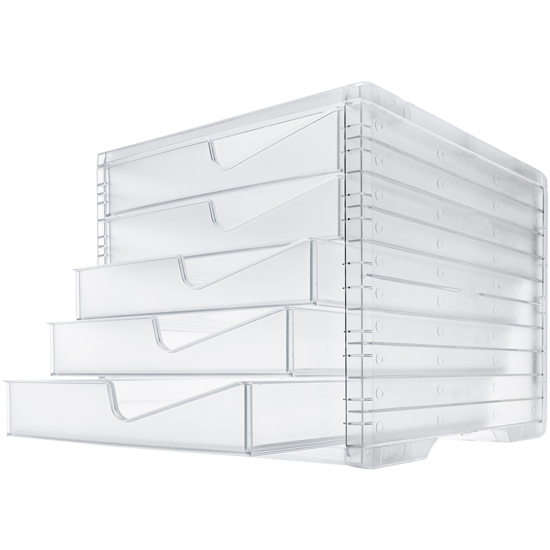 Styro Schubladenbox Styroswingbox light, transparent