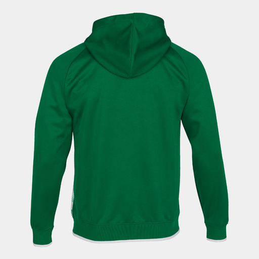 Jaqueta com capuz Joma Supernova III verde e branca