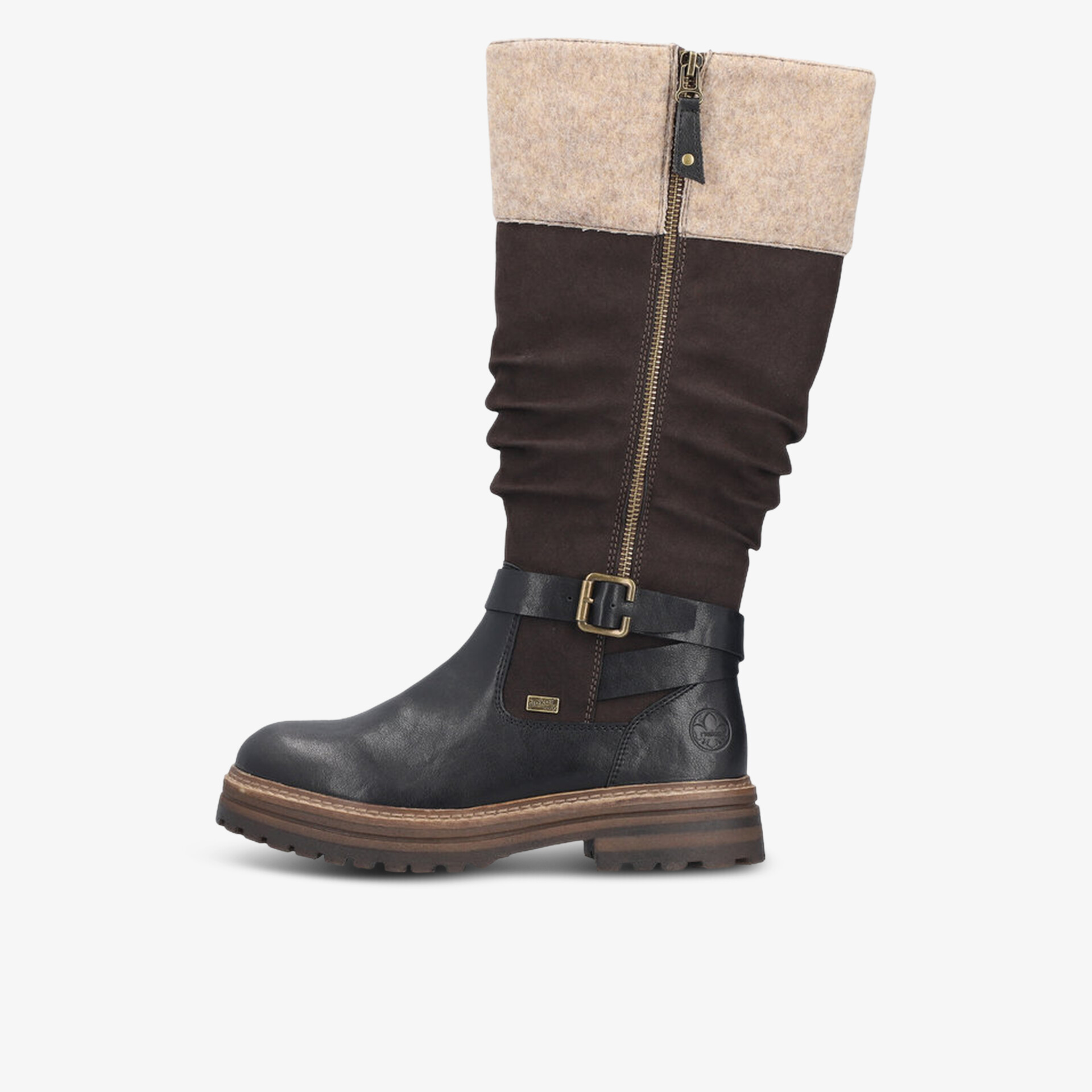 rieker Damen Winterstiefel braun