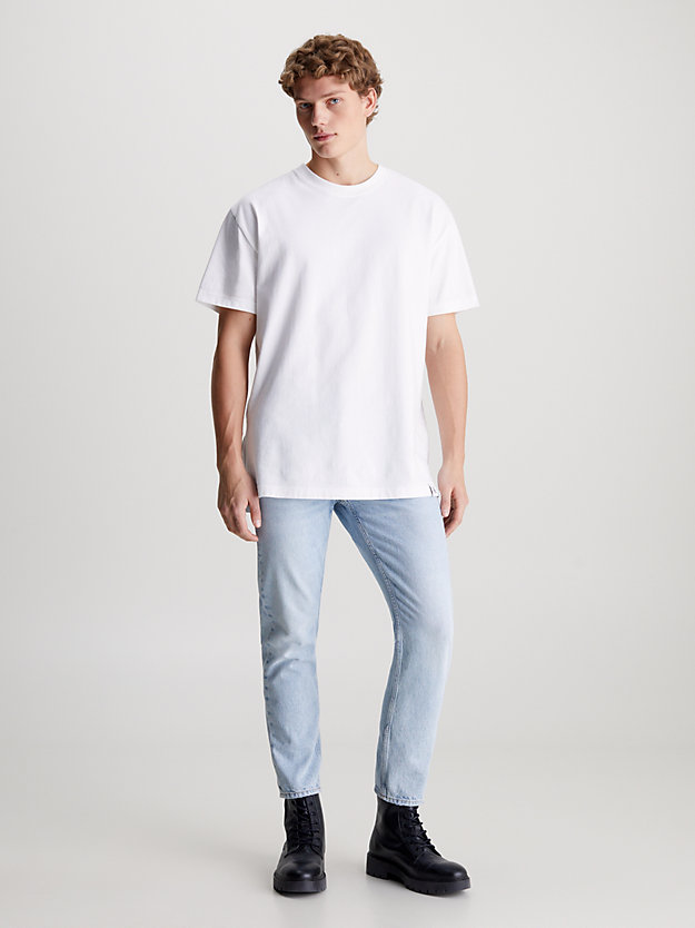 calça jeans de pai