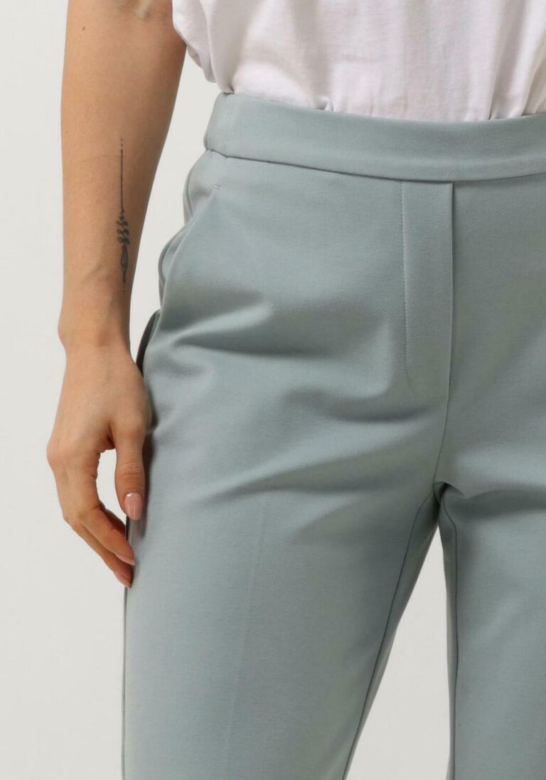 BEAUMONT lichtblauwe beaumont flared broek charlie