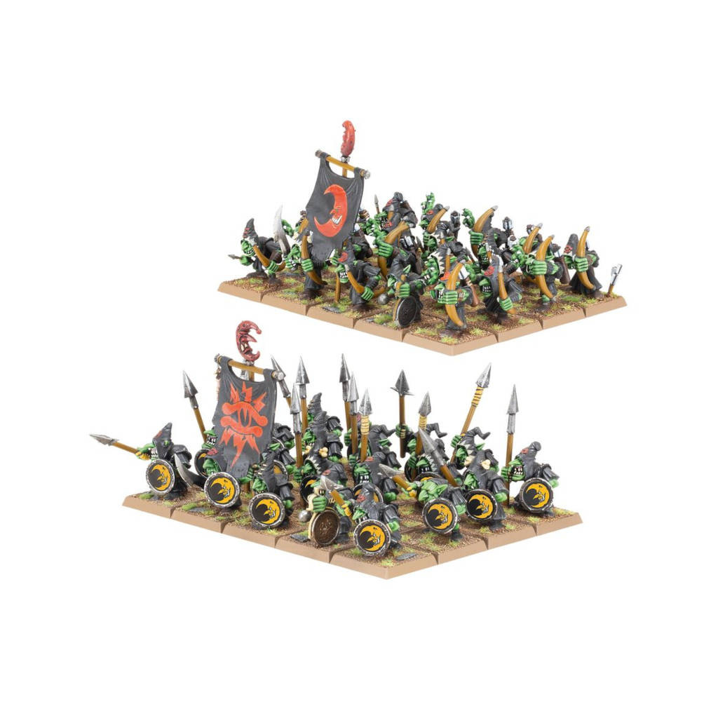 Warhammer : The Old World - Orc & Goblin Tribes - Night Goblin Mob