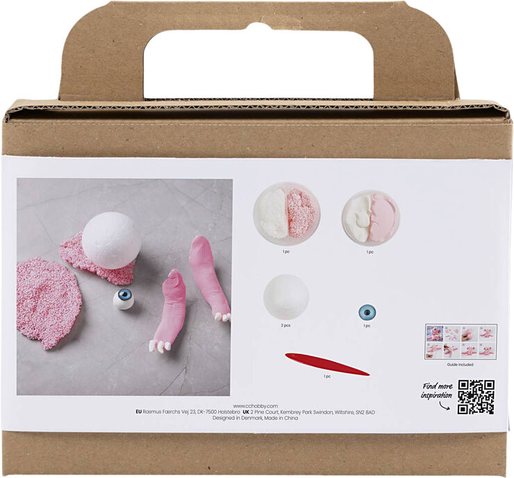 Creativ Company Mini DIY Kit Modellering, Monster Sally