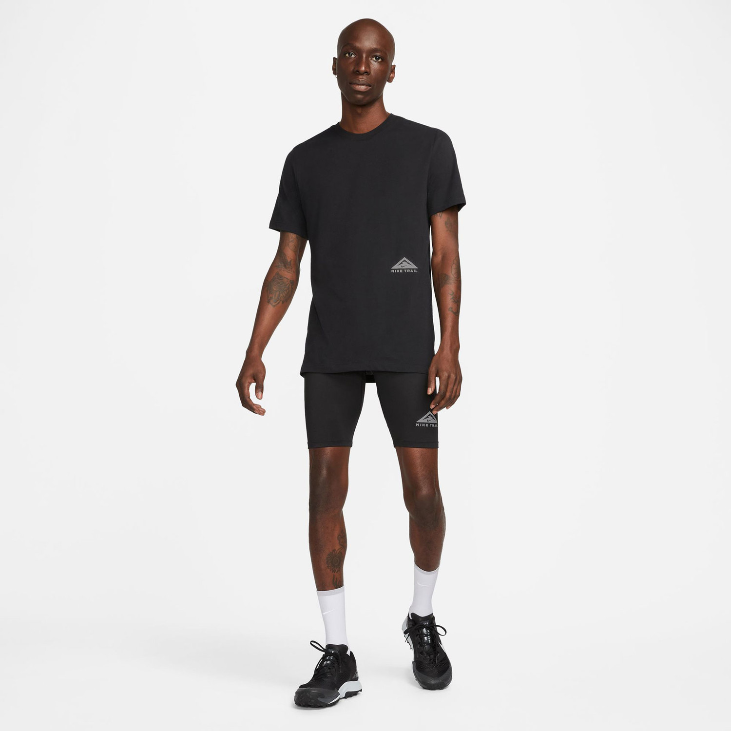 Nike Dri-FIT Trail Korte Legging Heren