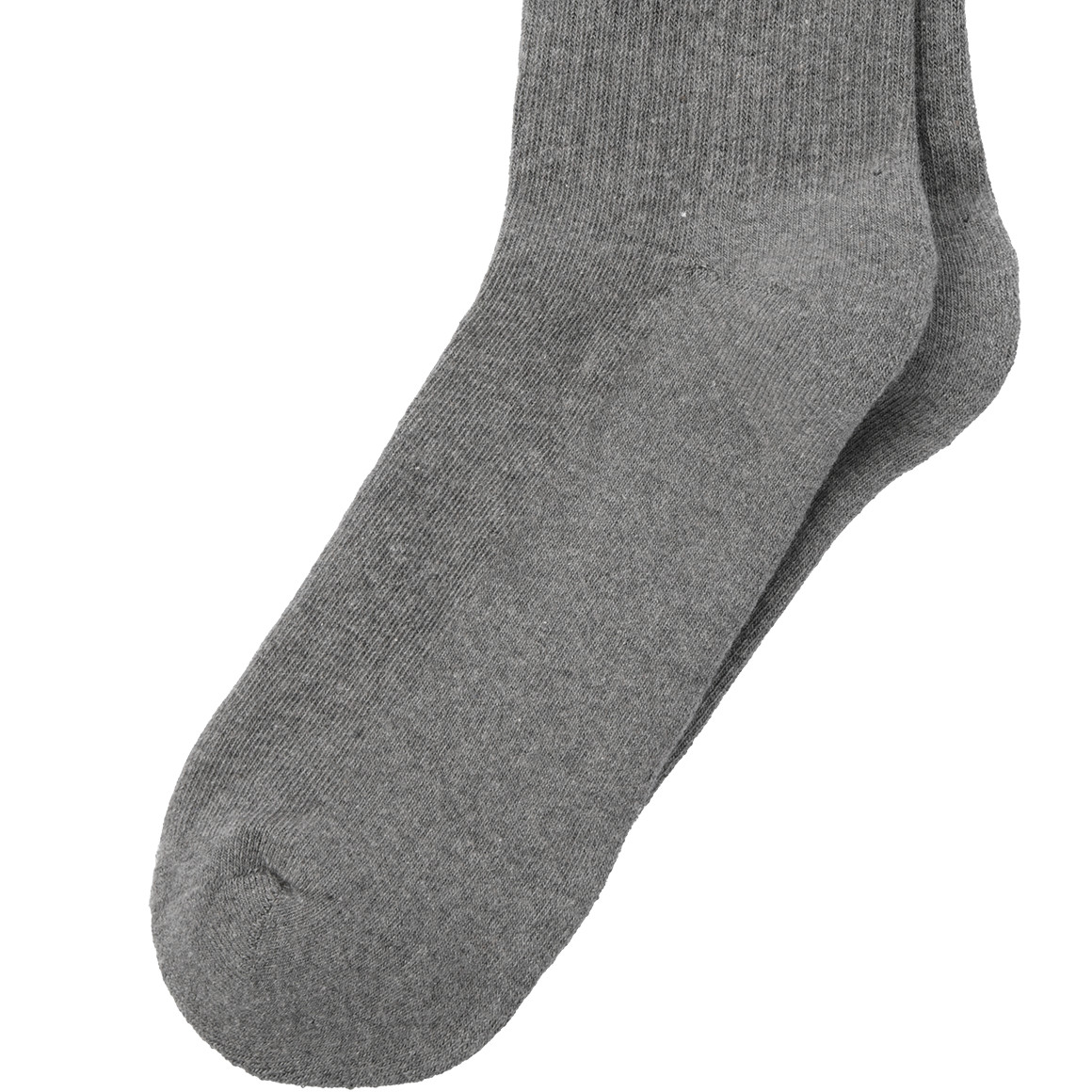 VanVaan 1 Paar Goofy Sportsocken mit Vollfrotteesohle dunkelgrau