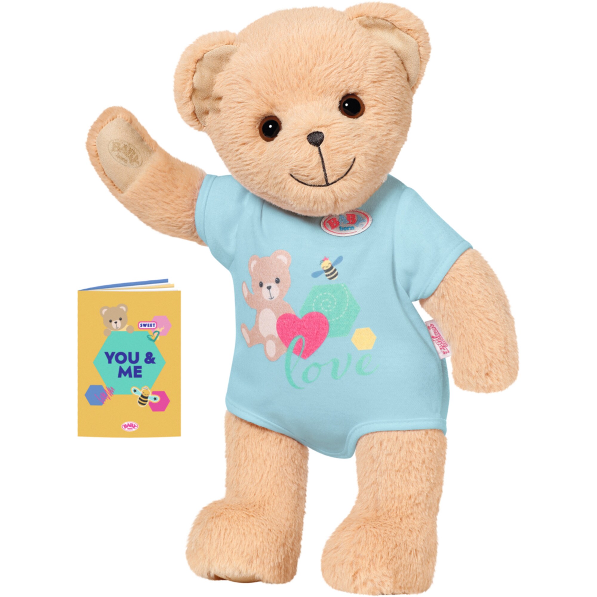 ZAPF Creation Kuscheltier BABY born® Bär blau
