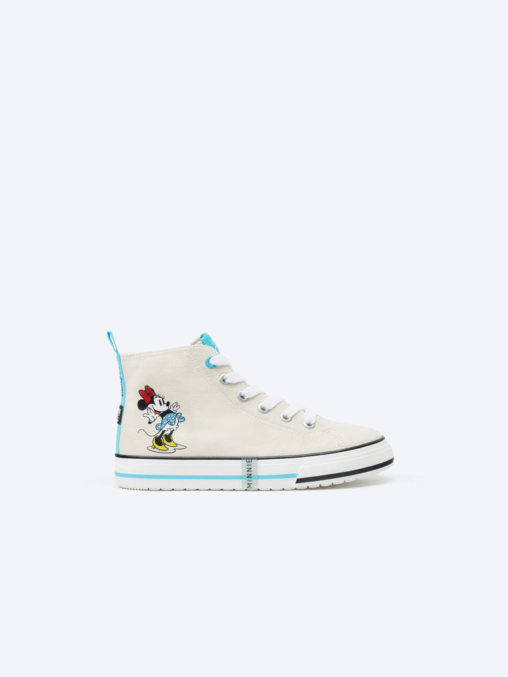 Bota de cano curto Minnie Mouse ©DS - Marrom