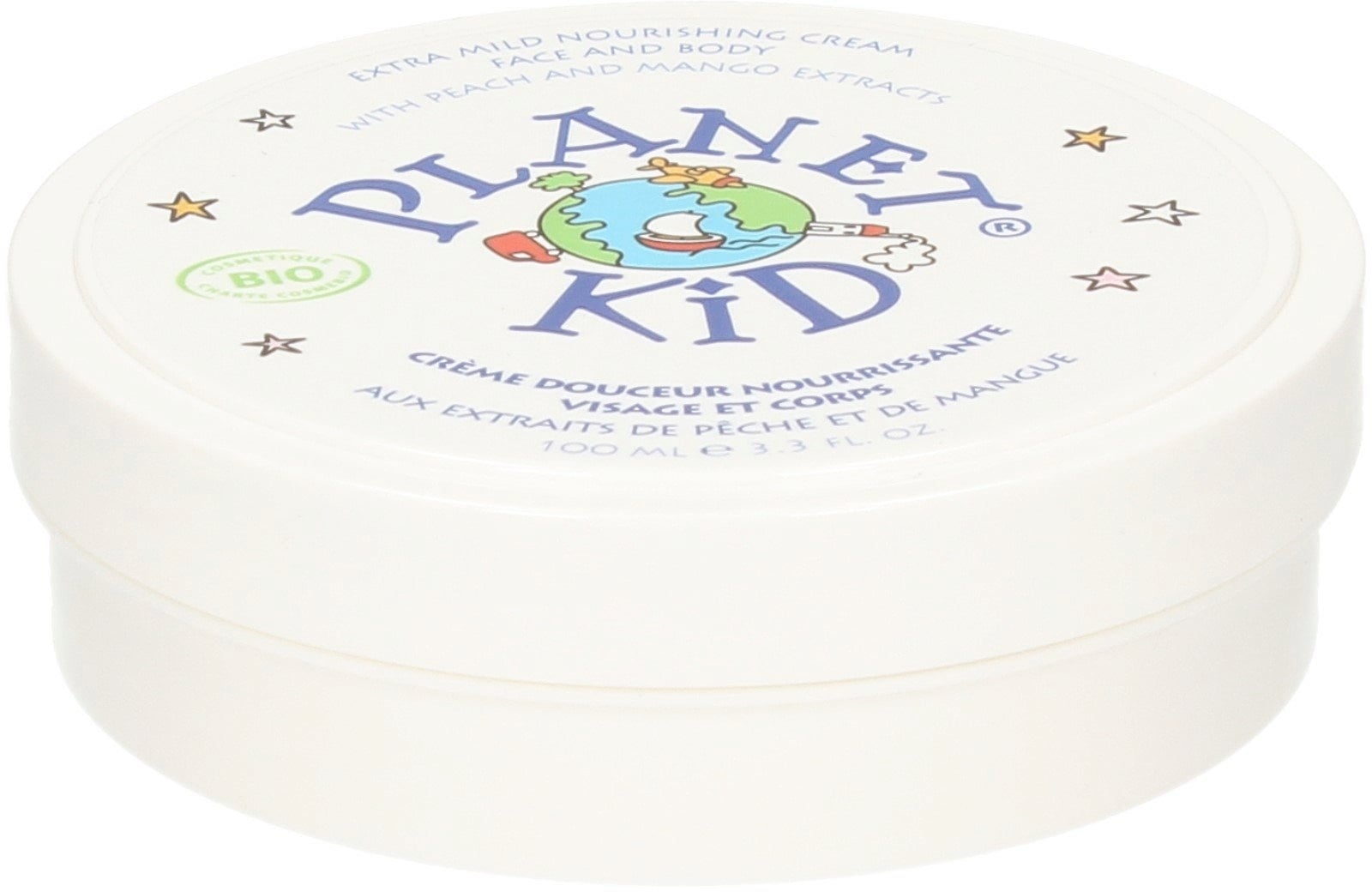 Planet Kid  Extra Mild Peach & Mango Nourishing Cream, 100 ml