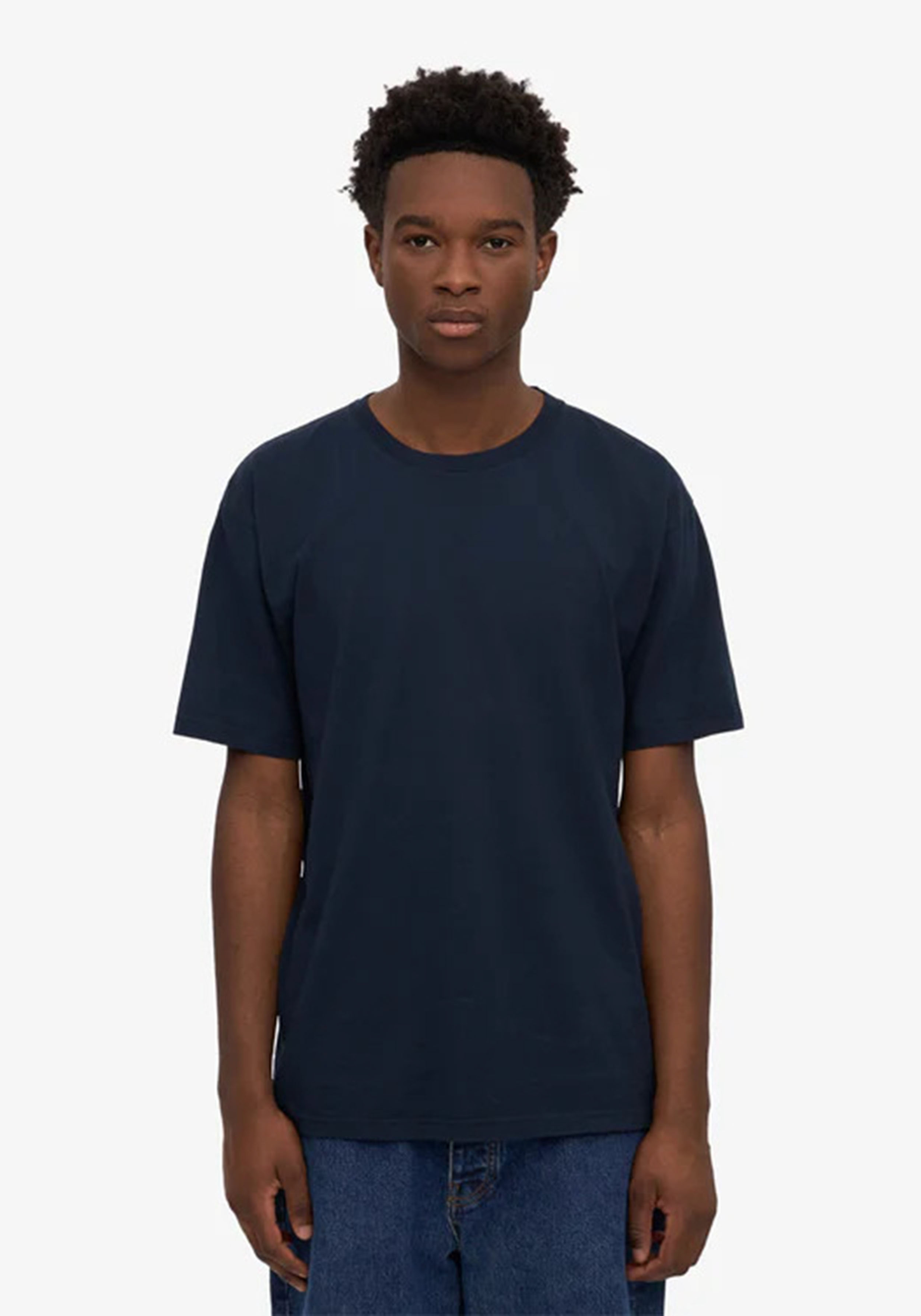 Colorful Standard Herren-T-Shirt Navy Blue