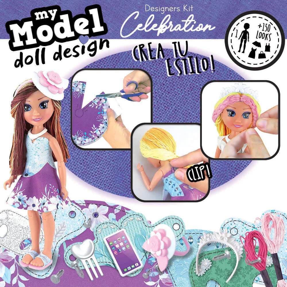 POUPEE - MY MODEL DOLL DESIGN - CELEBRATION