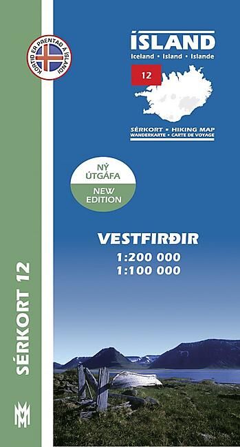 MAL OG MENNING - 12 VESTFIRDIR WEST FJORDS 1 200 000  1 100 000