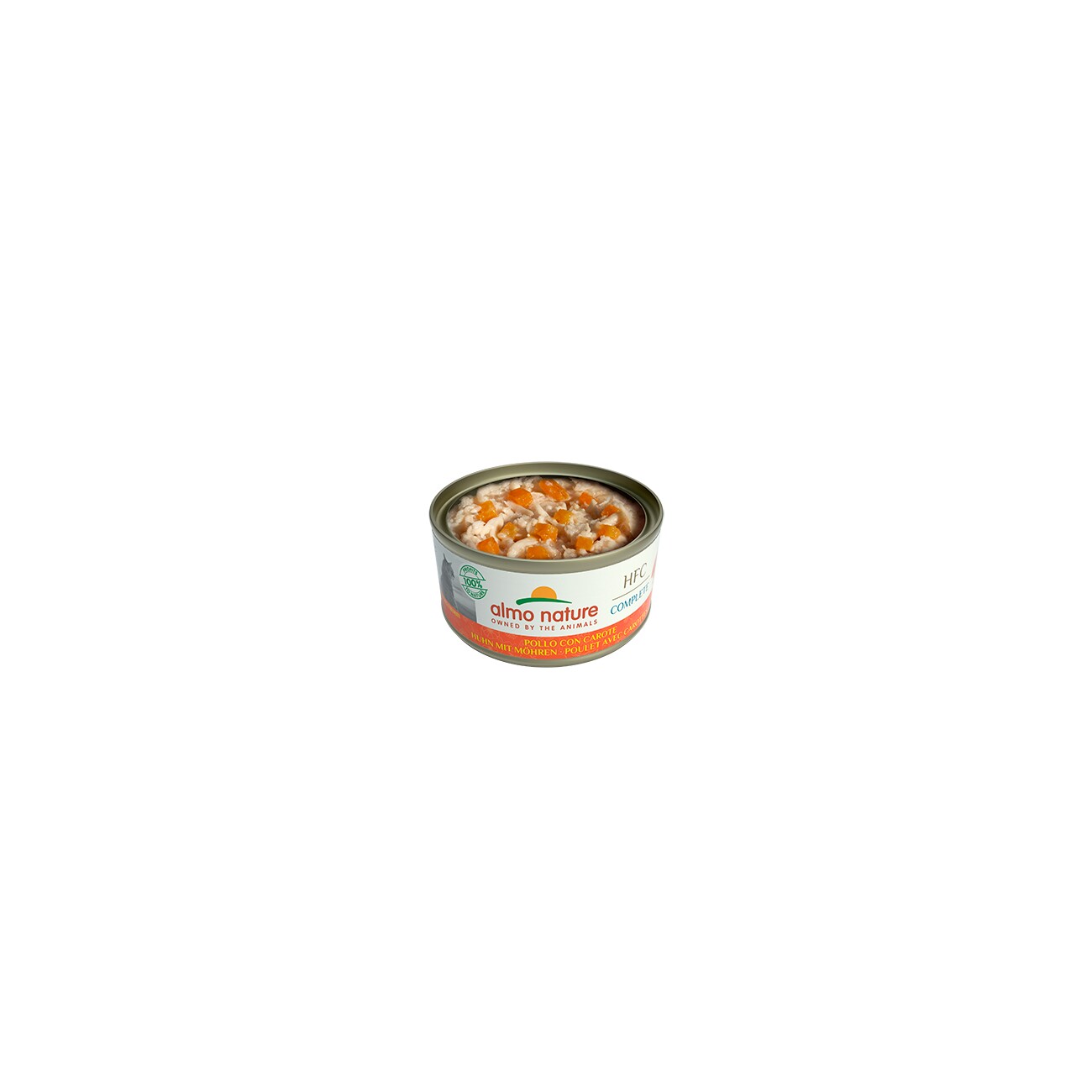 Almo nature Almo Complete HFC Huhn mit Möhren 24x70 g