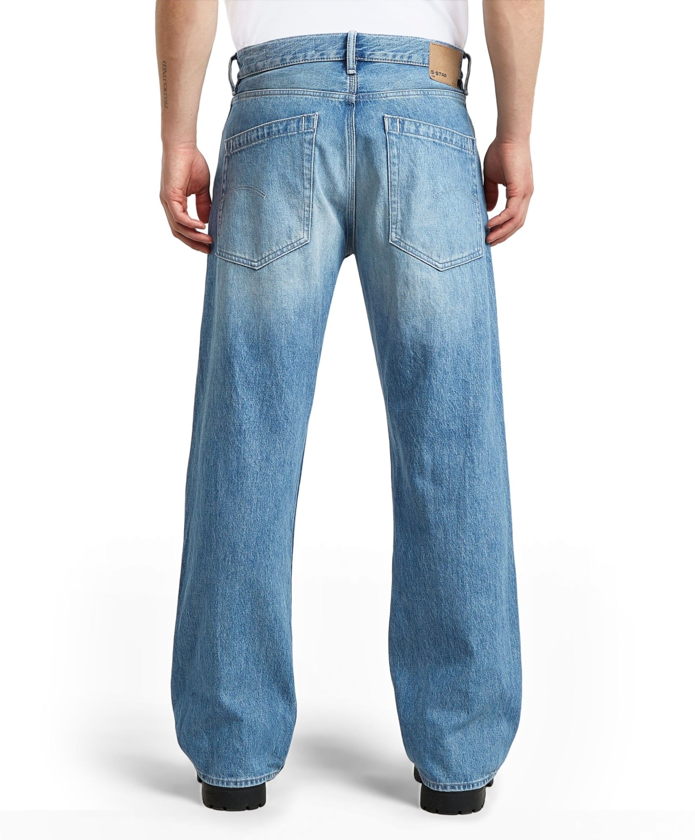 G-Star Raw Deeggie Relaxed Straight heren jeans blauw