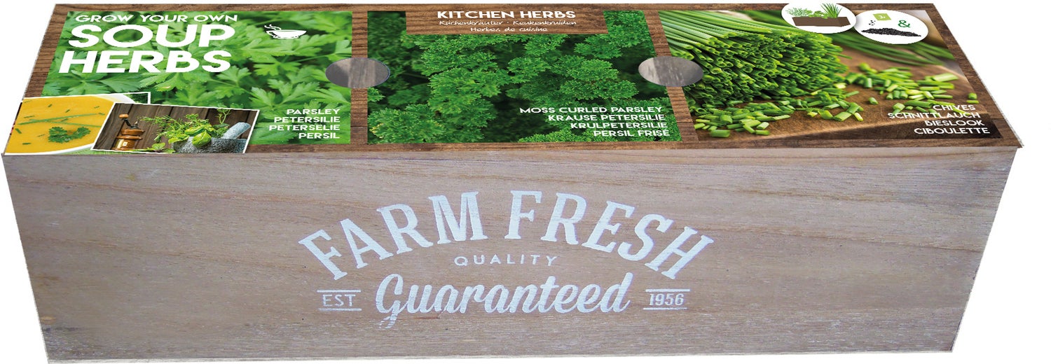 Florex kruidenzaden Farm Fresh soepkruidenbox