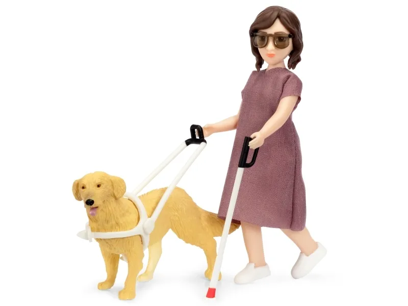 Dukke Blindestok Hund