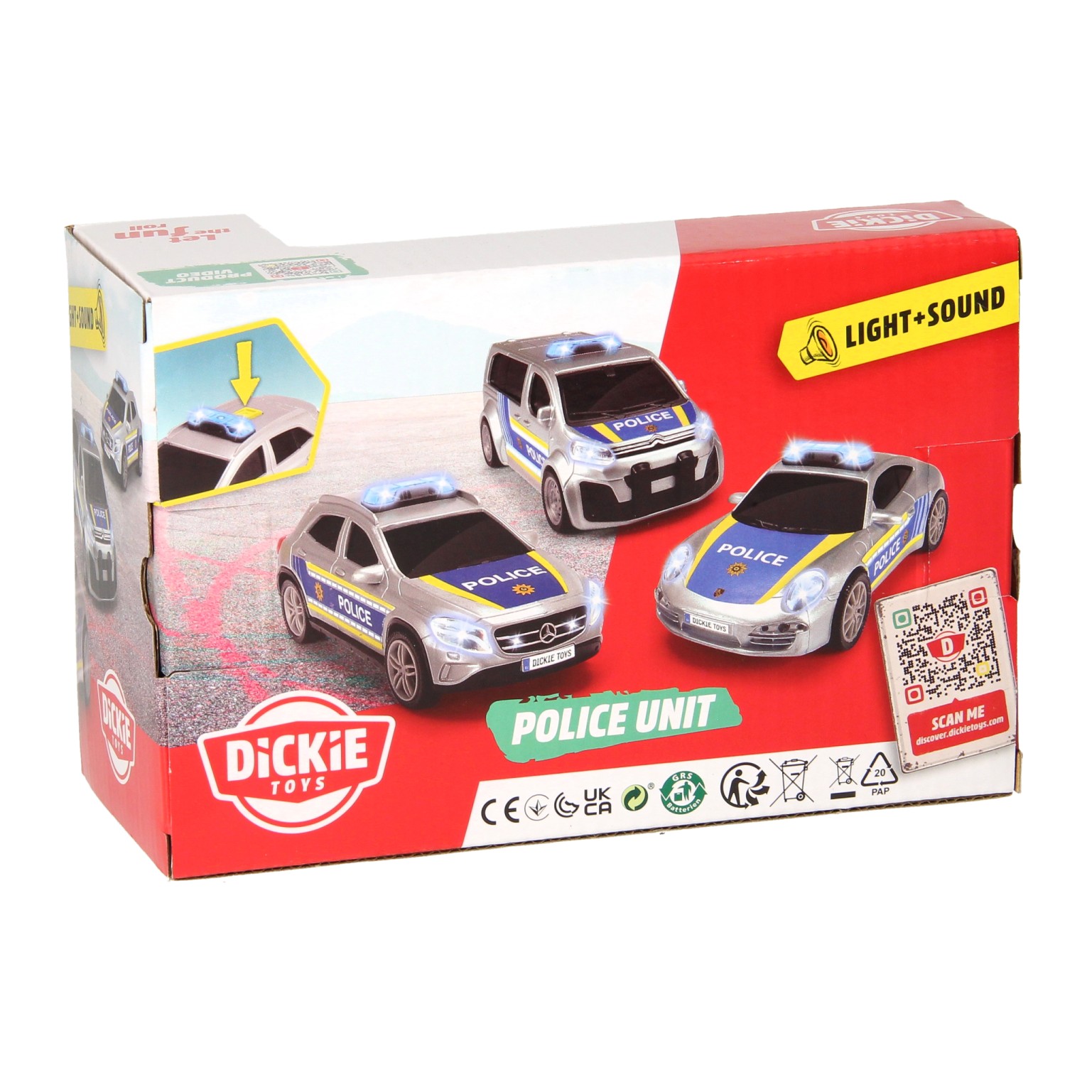 Dickie Politie Eenheid - Mercedes