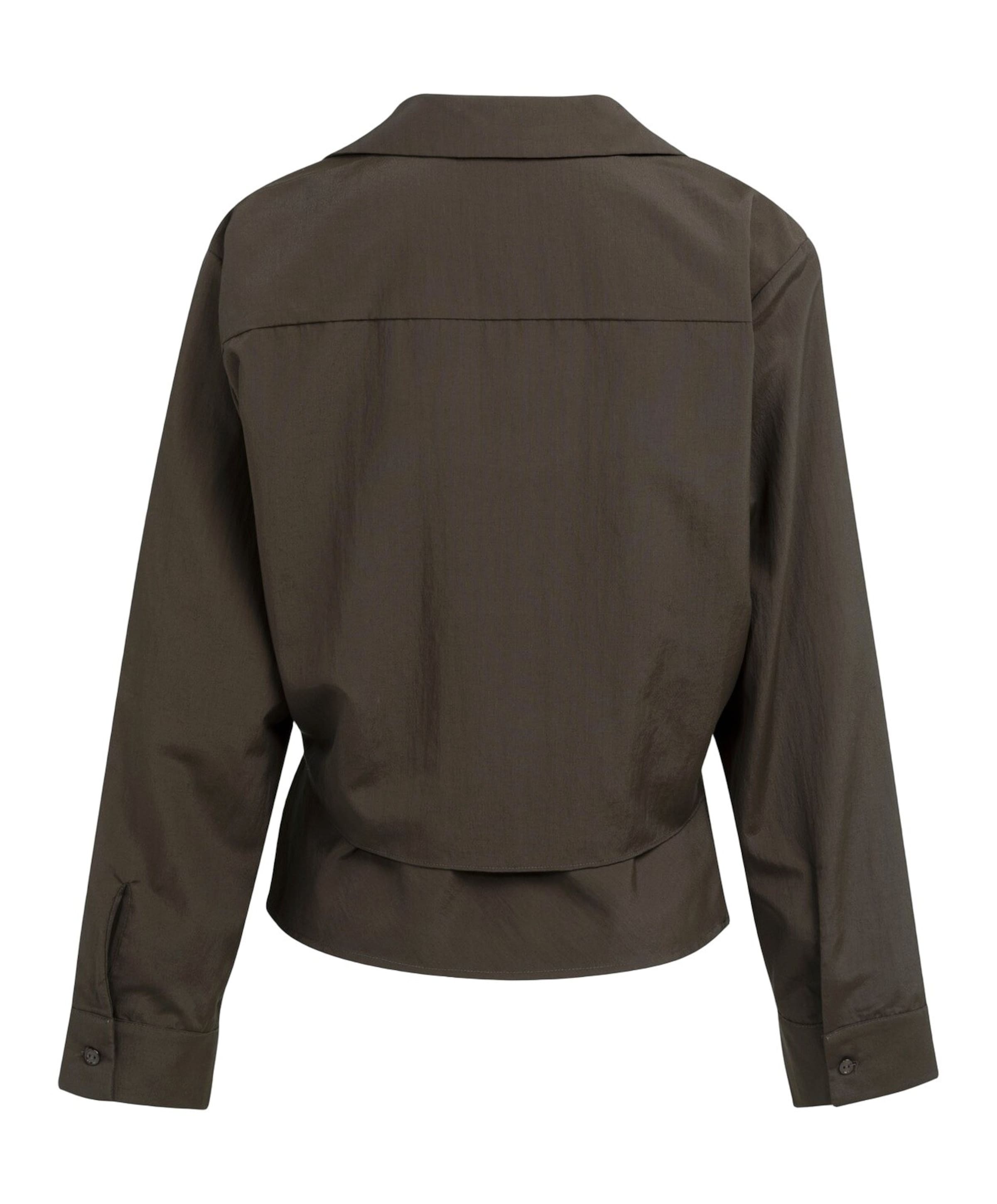 YAYA Dames blouse bruin