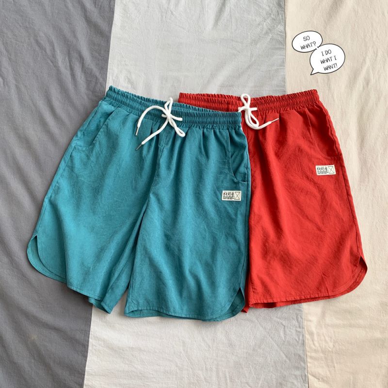 Fireon - Effen shorts met wijde pijpen