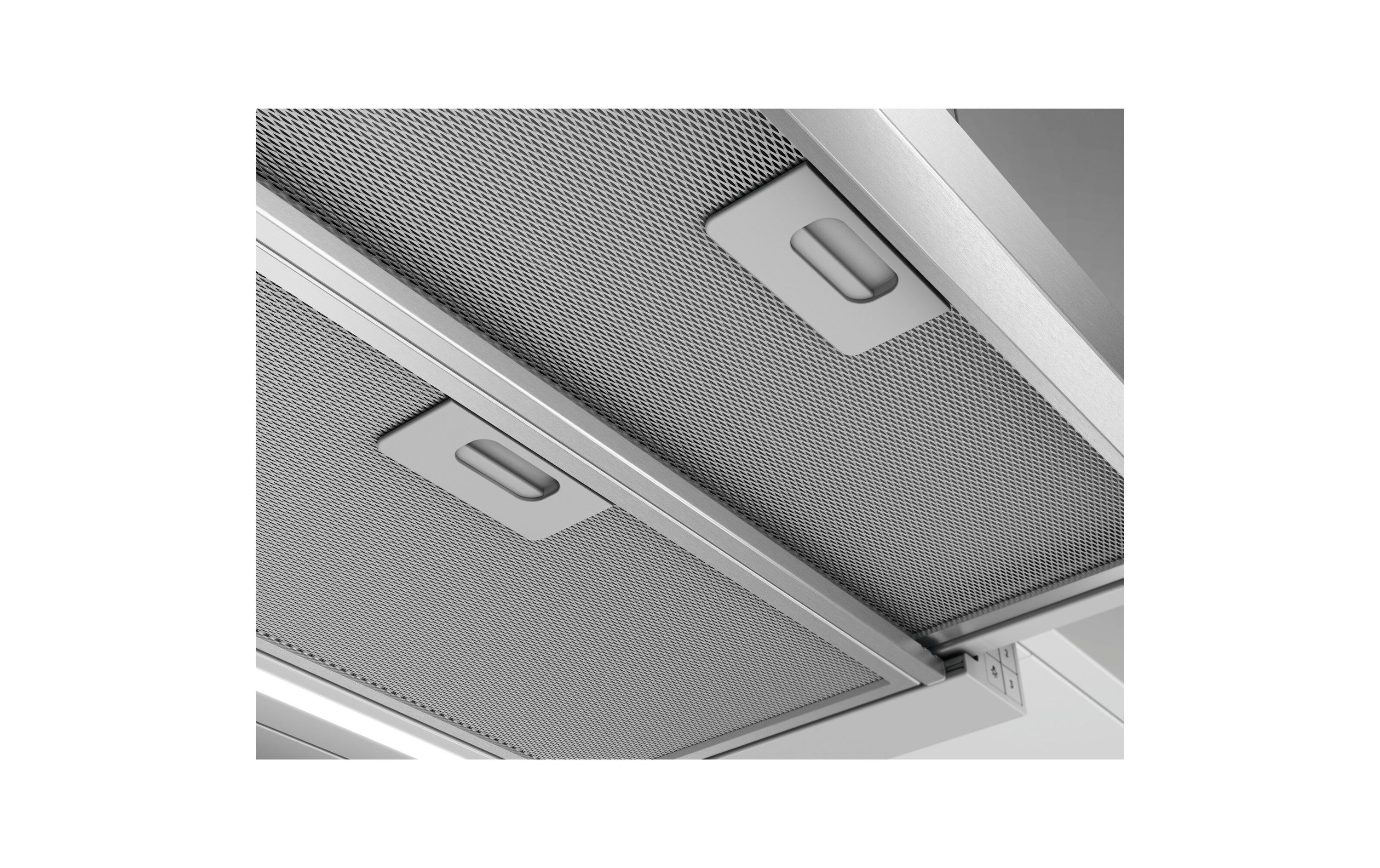Flachschirmhaube DAL5536CN 3 + intensiv Stufen<br>Dampfabzug für Abluft- oder Umluftbetrieb