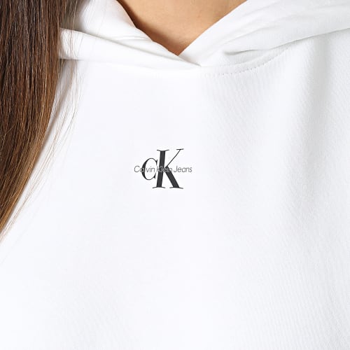 Sweat Capuche Femme 0434 Blanc