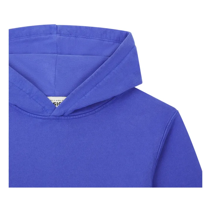 SMALLABLE BASICS Hoodie Garçon Coton Bio | Bleu indigo