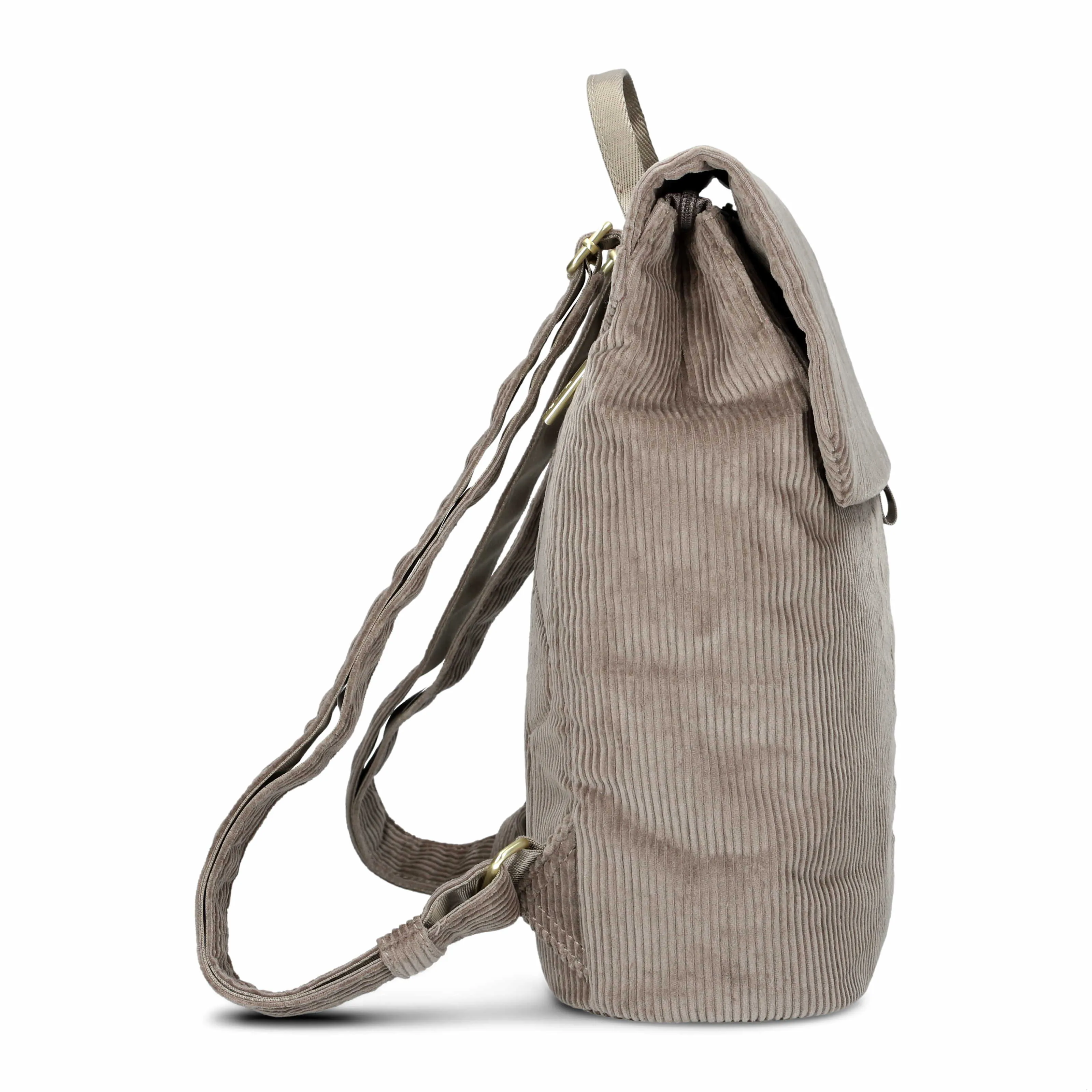 ZWEI Rucksack Taupe Lederimitat