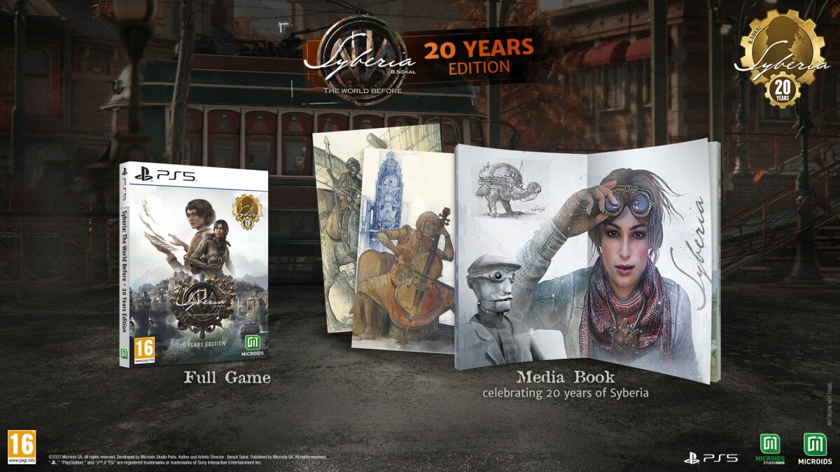 Syberia: The World Before - 20 Years Edition - PS5