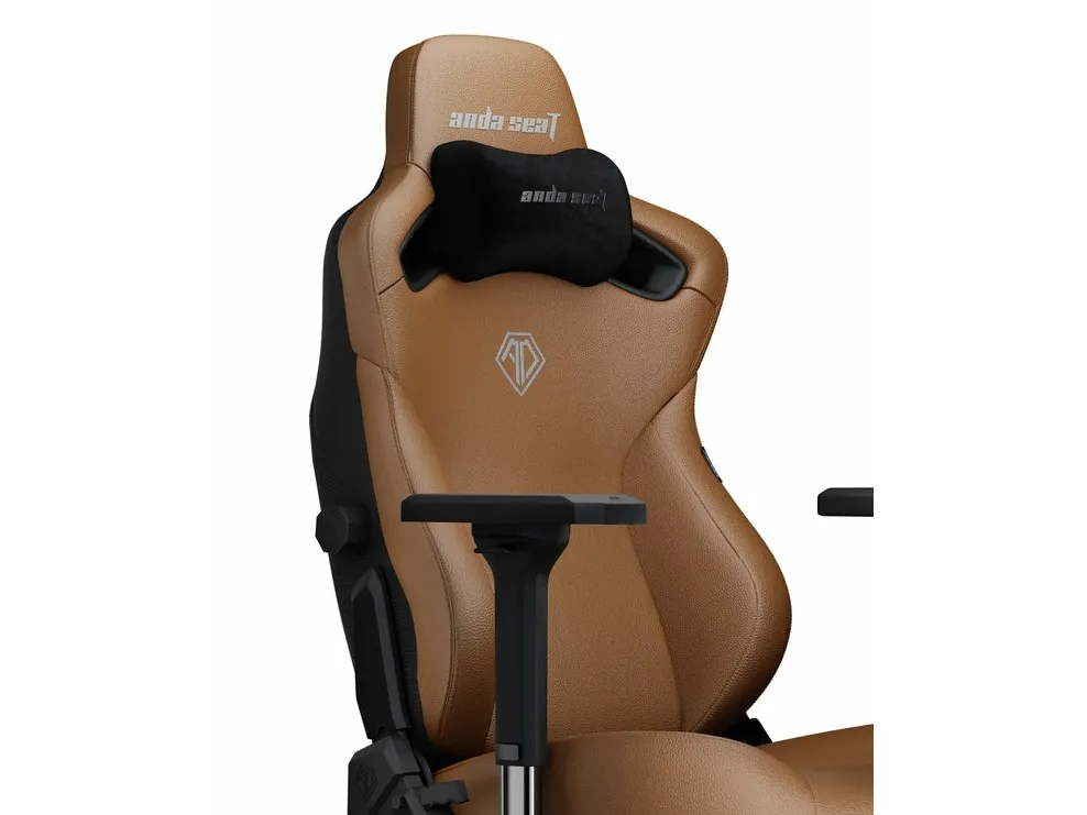Anda Seat gamingstol i læder Anda Seat Kaiser 3 XL brun drejestol