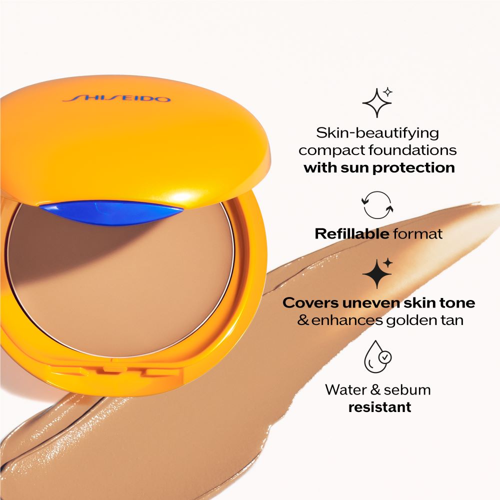 Shiseido UV Tanning Compact Sun Protection Factor 10<br>1 Stück, Honey