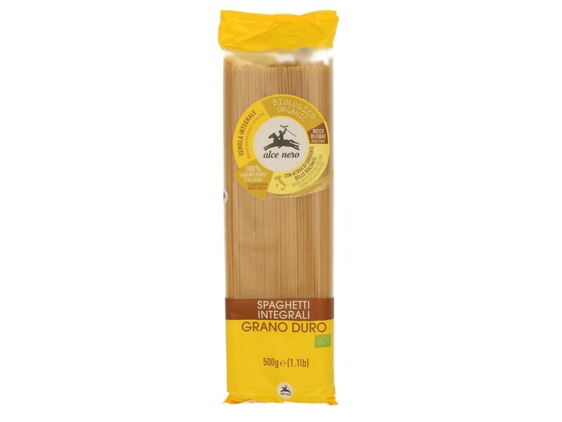 Alce Nero Spaghetti Vollkorn 500 g Hochwertige Pasta aus Italien