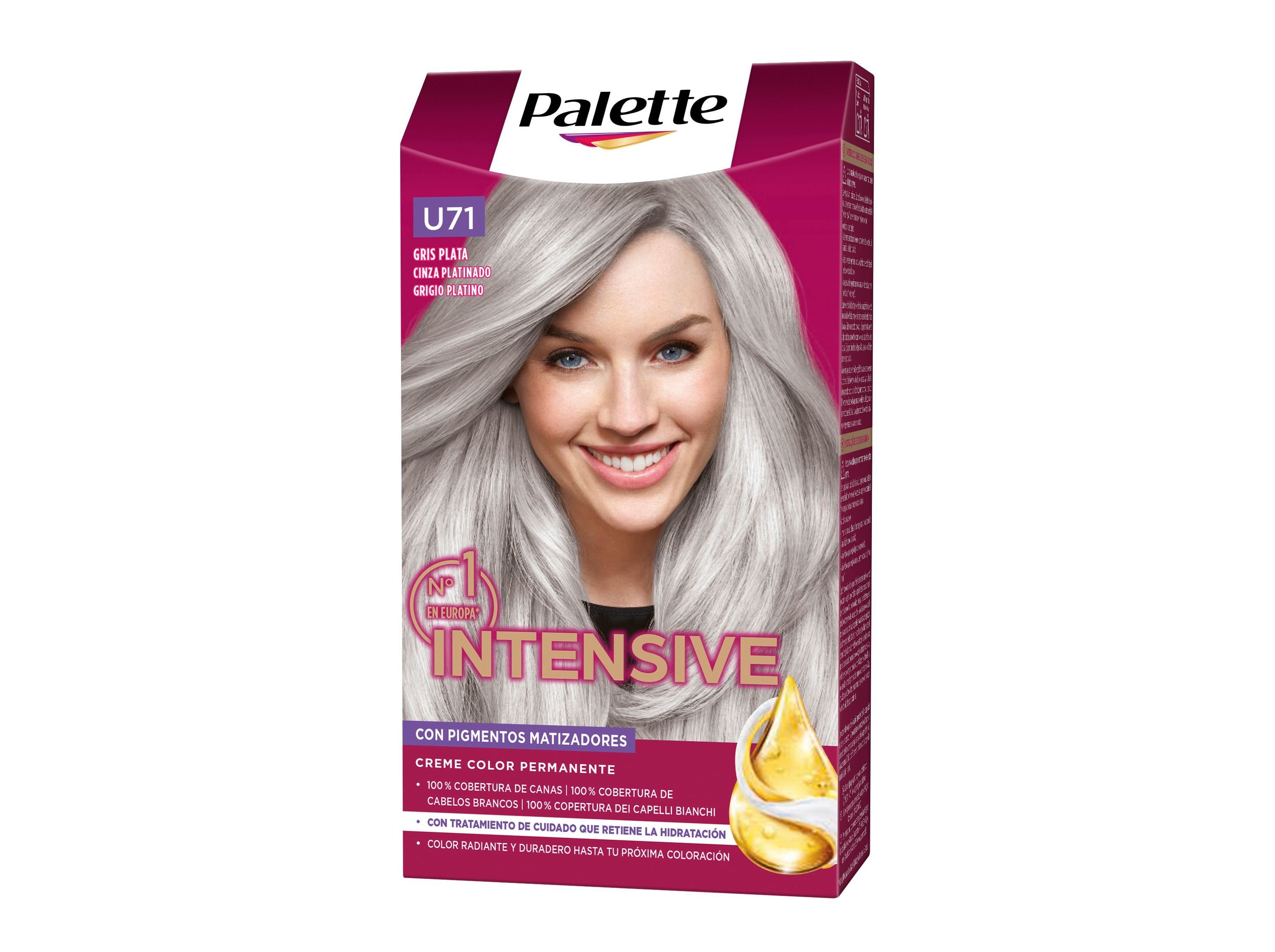 COLORAÇÃO PALETTE CINZA PLATINADO U71