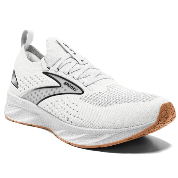 Chaussure running BROOKS LEVITATE STEALTHFIT 6 WHITE/BRAN