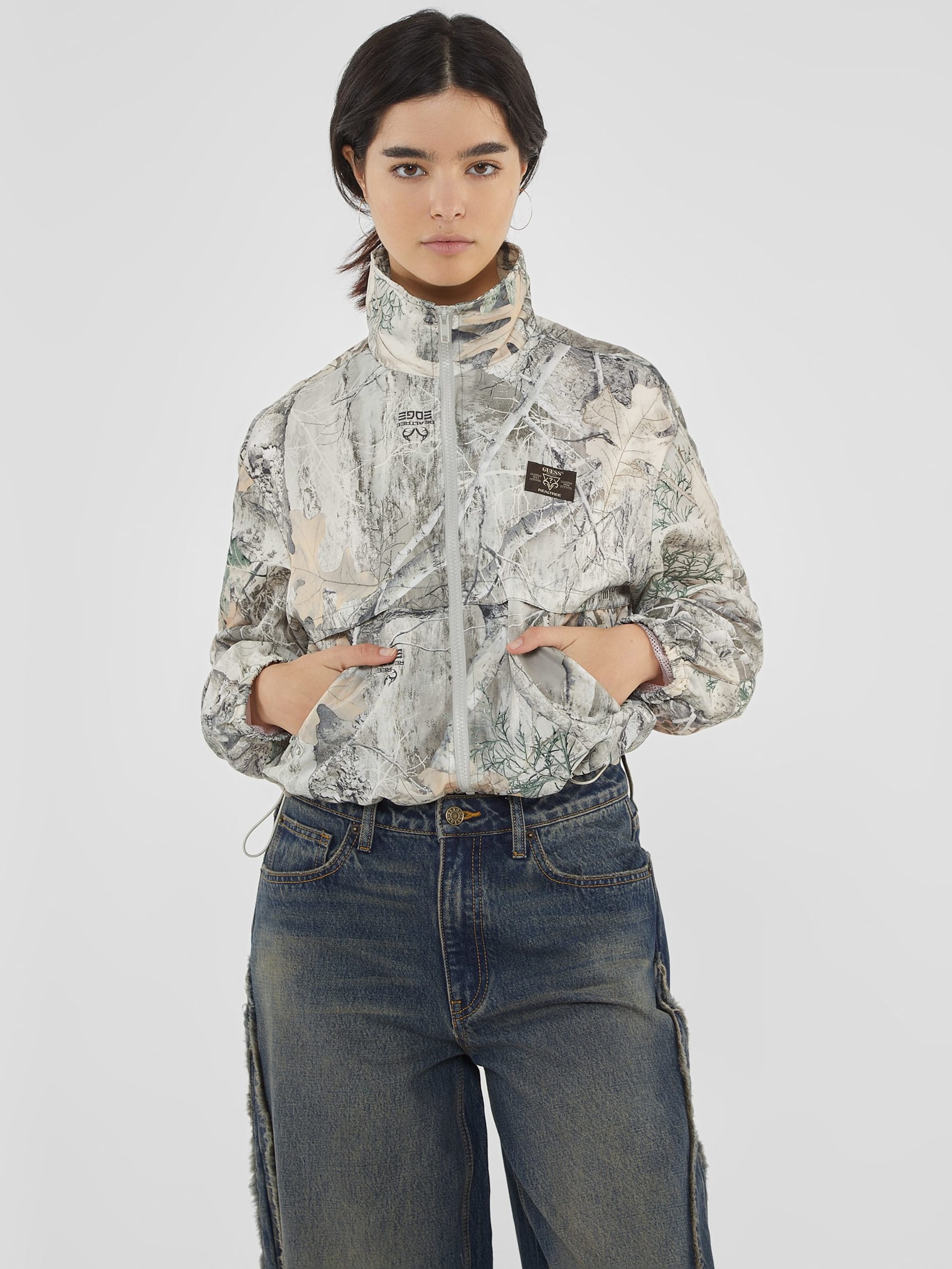 GUESS Originals x Jaqueta Corta-Vento RealTree