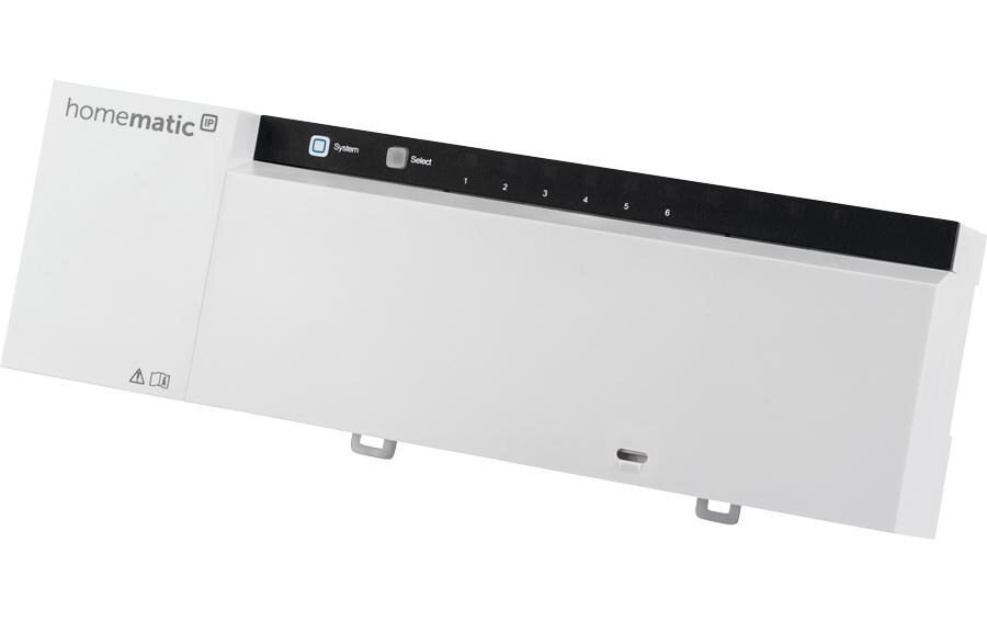 Smart Home Wired Fussbodenheizungsaktor 6-fach, 24 VSteuerung der Fussbodenheizung im Homematic IP Wired System – HmIPW-FAL24-C6