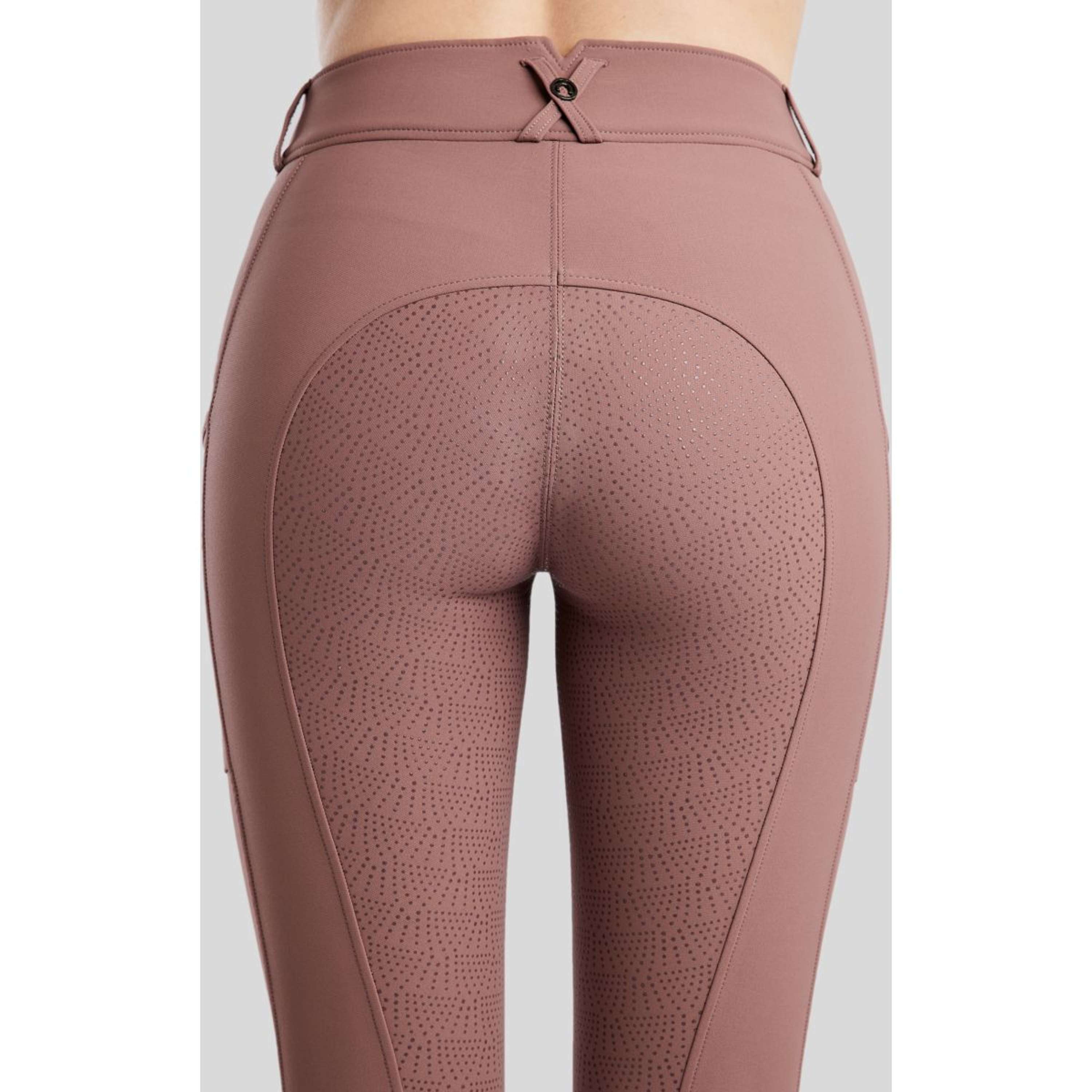 Montar Rijbroek Megan Full Grip Dusty Rose