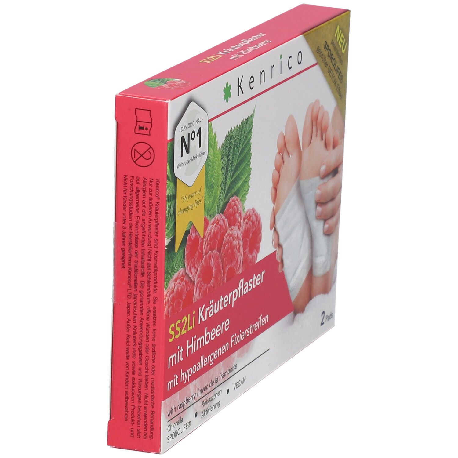 Kenrico SS2Li Kräuterpflaster mit Himbeere