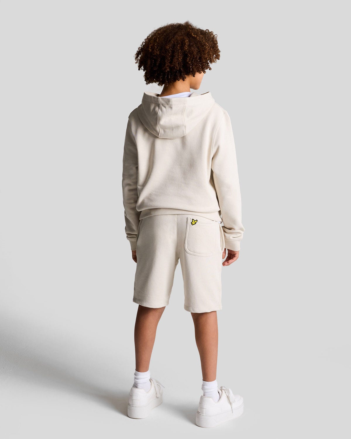 Lyle & Scott  Script Embroidered Sweat Short Kids