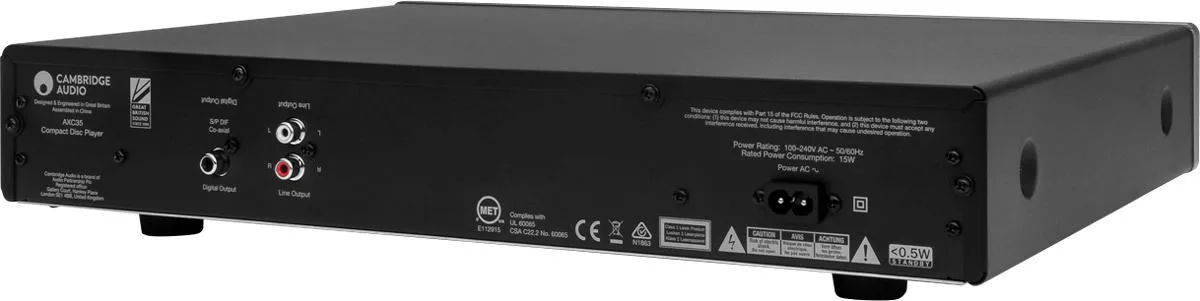 Cambridge Audio AX C35 Lecteurs CD