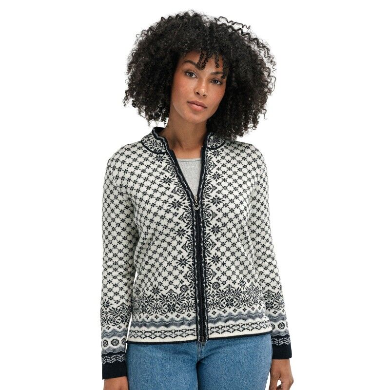 Solfrid Jacket - Gilet en laine mérinos femme