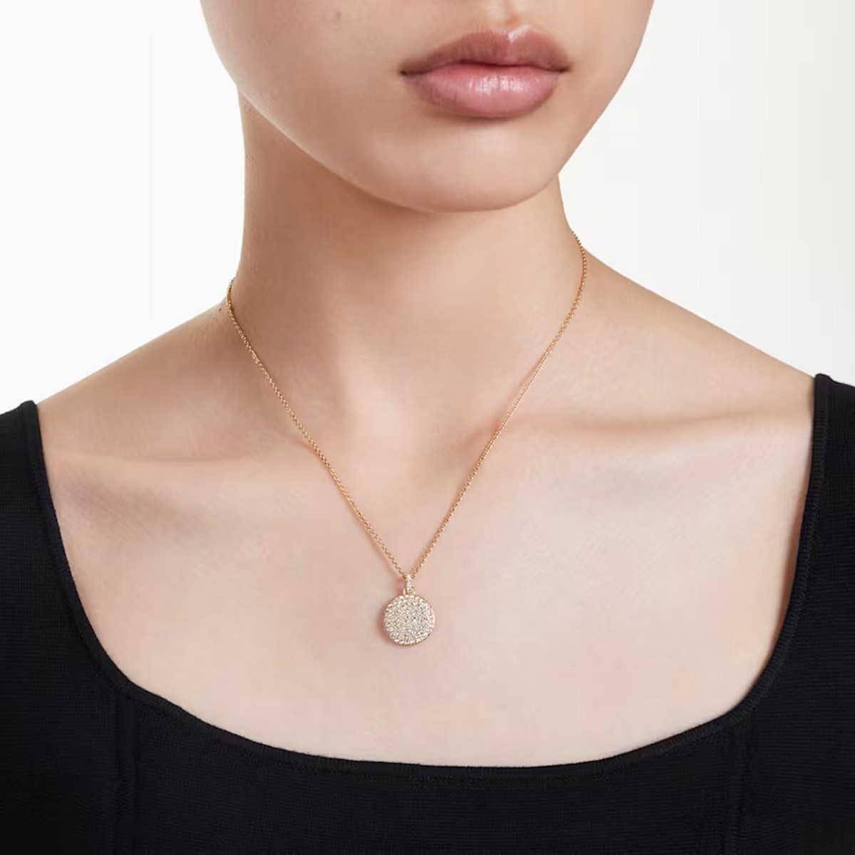 Collier Swarovski Meteora doré