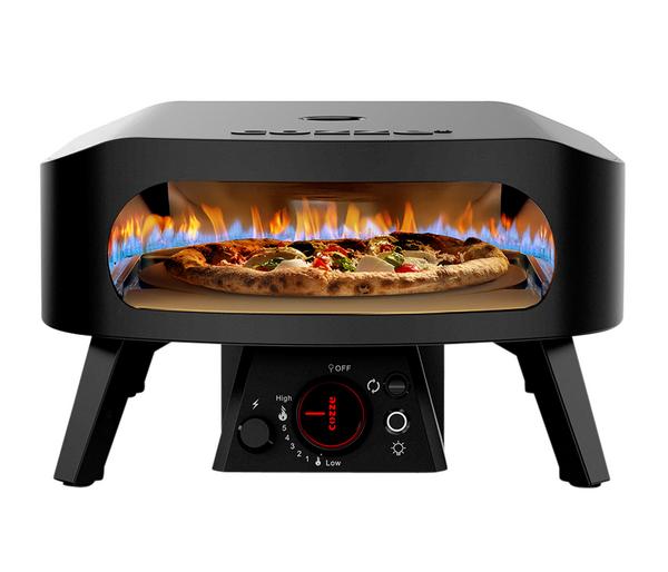 Cozze Gas-Pizzaofen Rotate Black Edition,