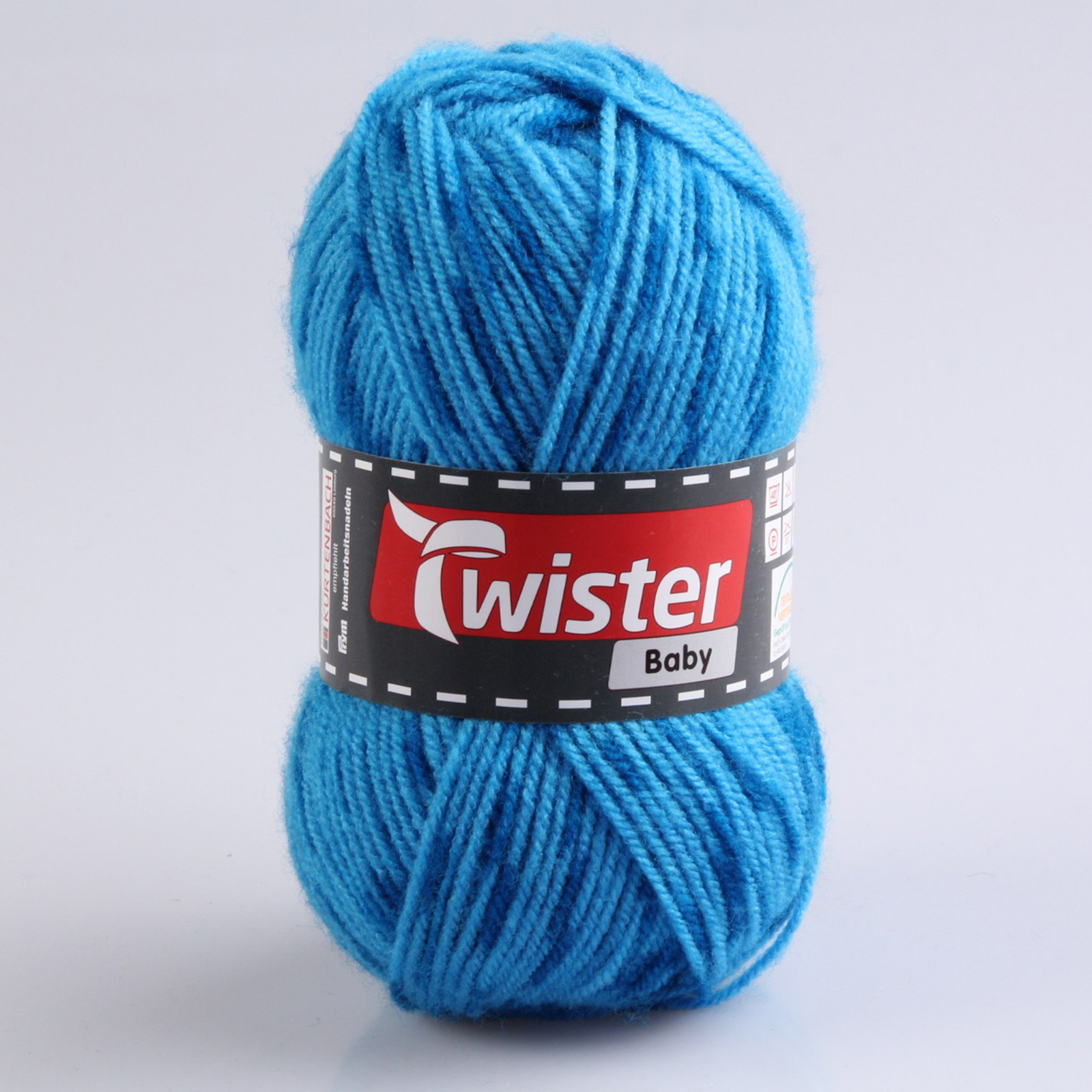Wolle - türkis - gefleckt - 50g