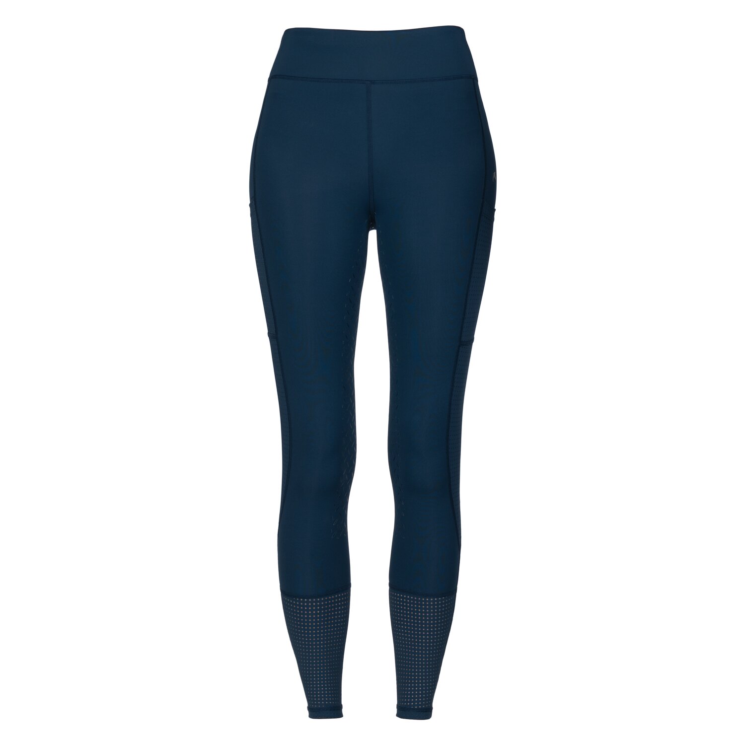 black forest Grip-Vollbesatz-Reitleggings mit Mesh - navy