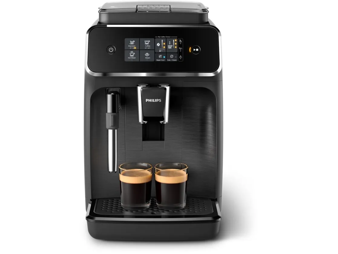 Philips Series 2200 EP2220 - Automatisk kaffemaskine med mælkeskummer - 15 bar - mat sort