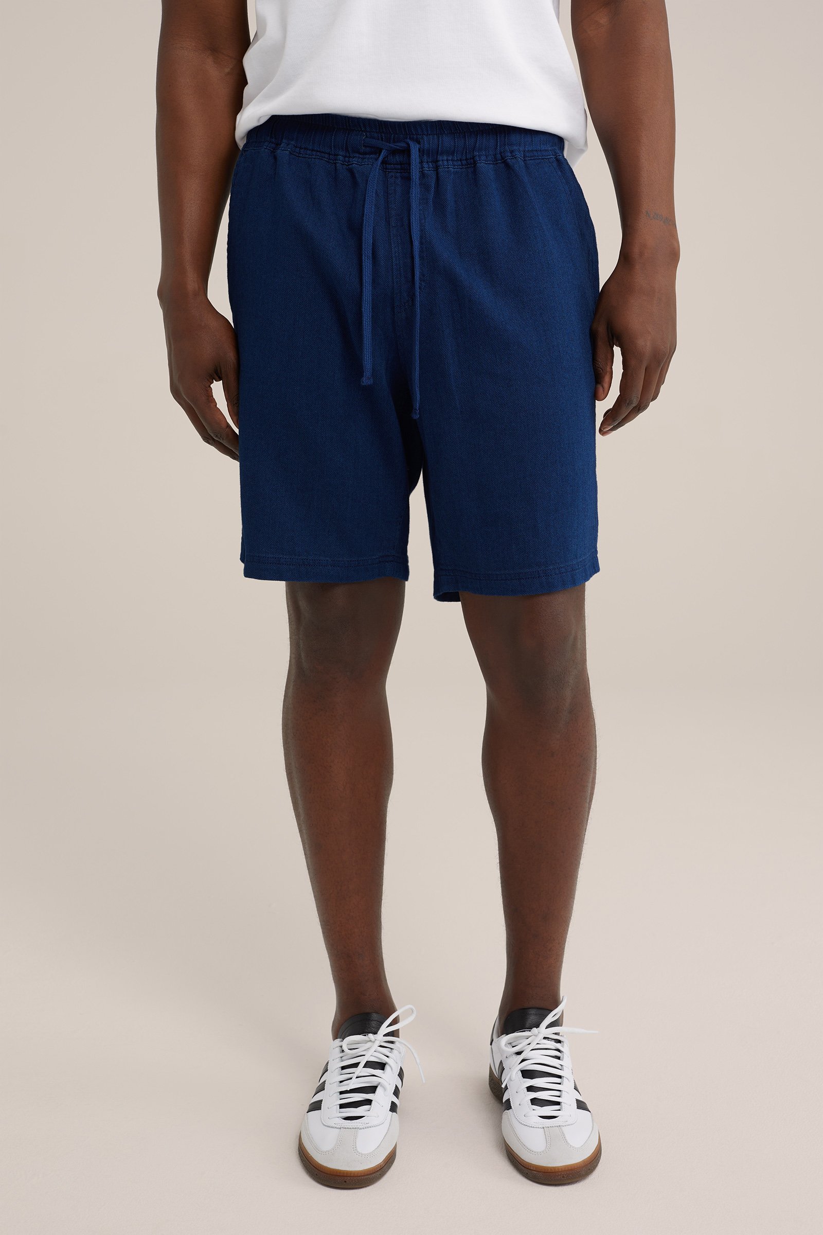 relaxed fit short Blue Ridge Donkerblauw