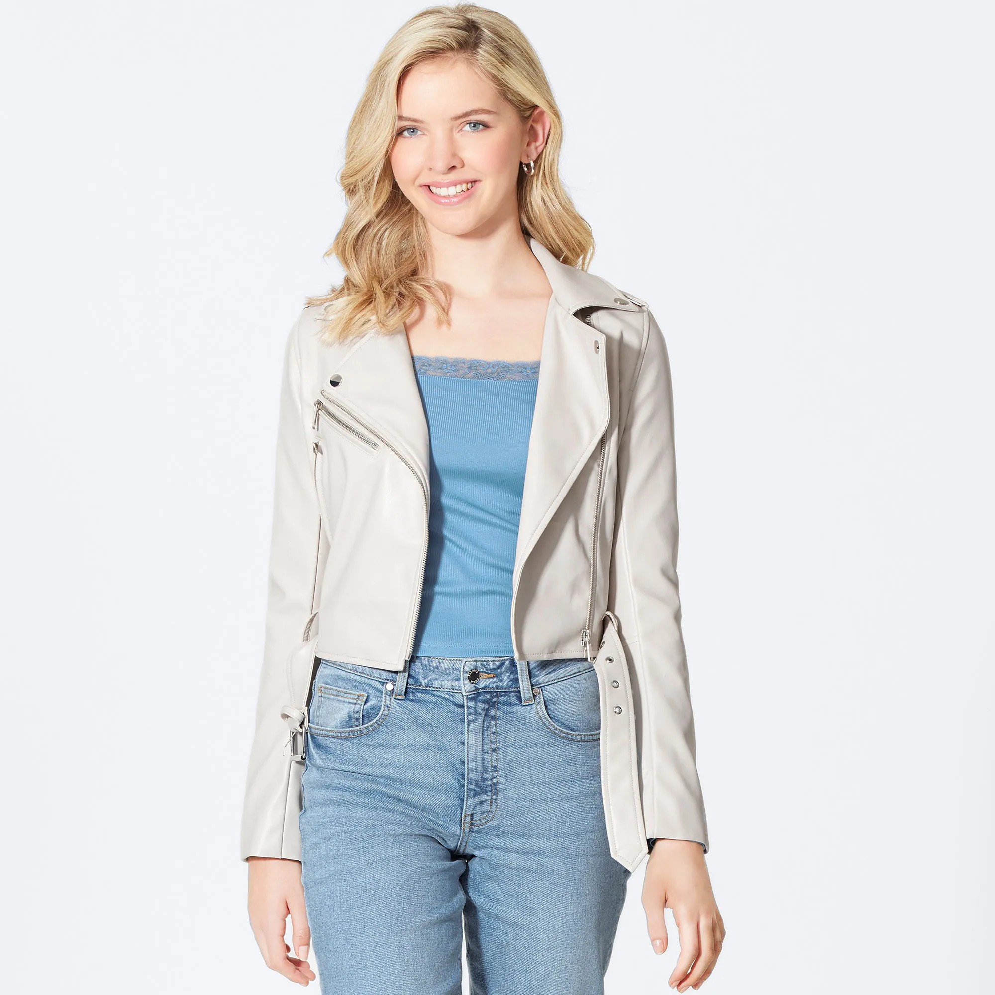 Damen-Jacke im Biker-Style